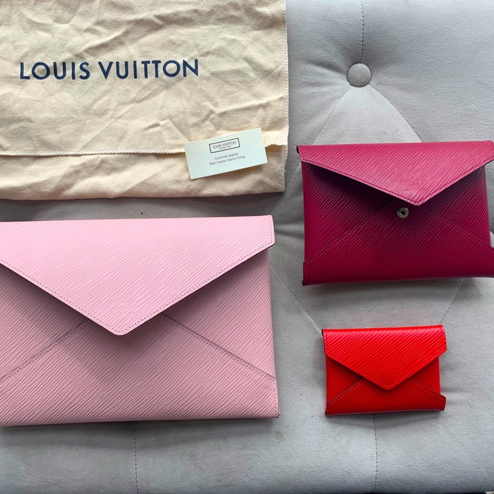 Louis Vuitton Mirigami Pochette in Rose Ballerine